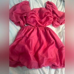 a new day pink mini dress